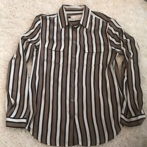 Anne Taylor Loft size S "thin" polyester fabric